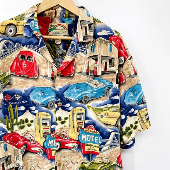 Vintage Other - Vintage Paradise Found Hawaiian Shirt